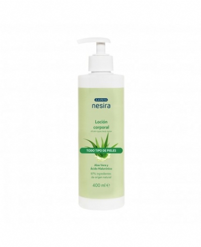 Acofarma nesira locion corporal aloe vera  1 envase 400 ml