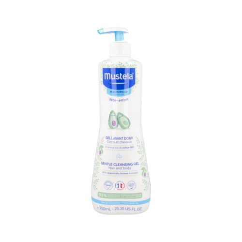Mustela gel de baño suave (1 envase 750 ml)