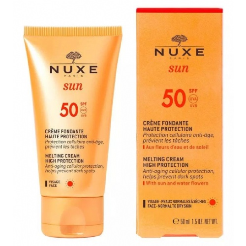 Nuxe sun crema facial spf50 50 ml