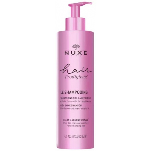 Nuxe hair prodigieux champu brillo sublime formato maxi 400ml