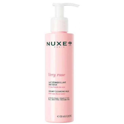 Nuxe very rose leche cremosa limpiadora 200ml