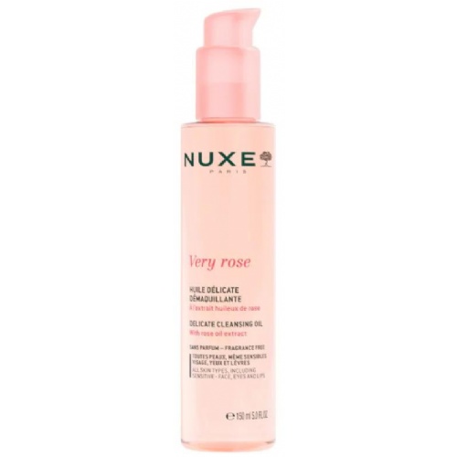 Nuxe very rose aceite delicado limpiador