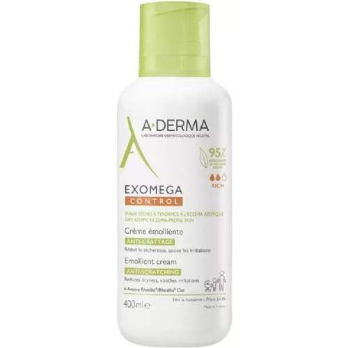 Aderma exomega control crema emoliente (1 envase 400 ml)
