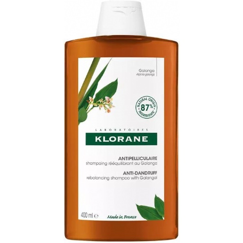 Klorane champu anticaspa a la galanga (1 envase 400 ml)