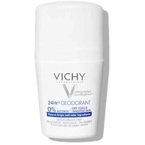 Desodorante 24 h sin sales de aluminio - vichy (1 roll on 50 ml)