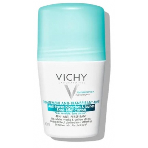 Vichy desodorante antitranspirante/manchas 48 h roll-on 50 m