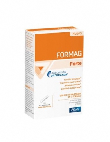 Formag forte  15 sticks sabor melocoton