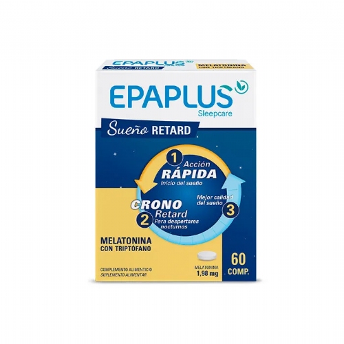 Epaplus sleepcare melatonina retard plus  60 comprimidos