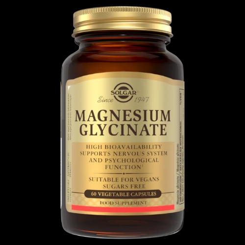Solgar bisglicinato de magnesio  60 capsulas vegetales