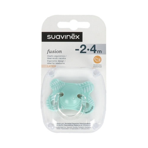 Chupete latex anatomico - suavinex fusion (-2 - 4 meses 1 unidad)