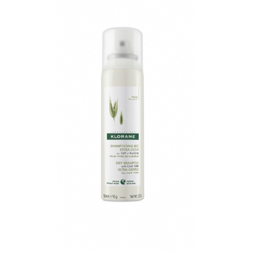 Klorane champu seco extrasuave a la leche de avena (1 envase 150 ml)