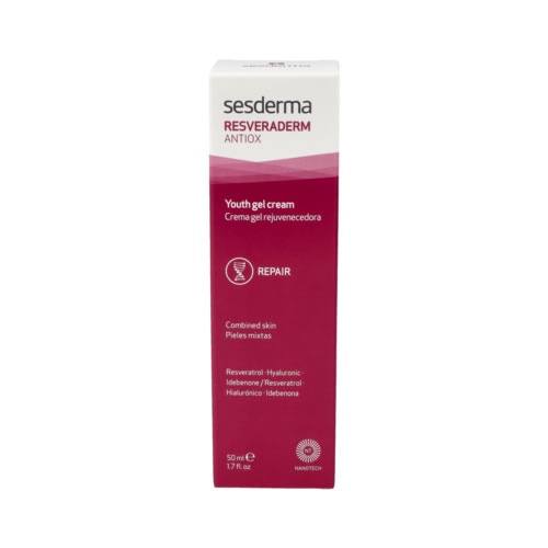 Resveraderm antiox crema gel rejuvenecedora (1 envase 50 ml)