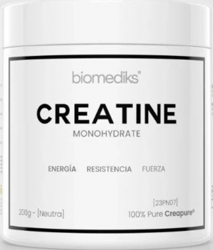 Creatina 200 gr creapure neutro biomediks