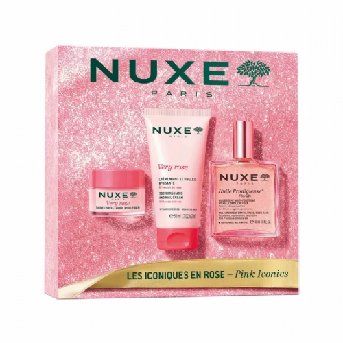 Nuxe los iconicos en rosa huile prodigieuse floral very rose