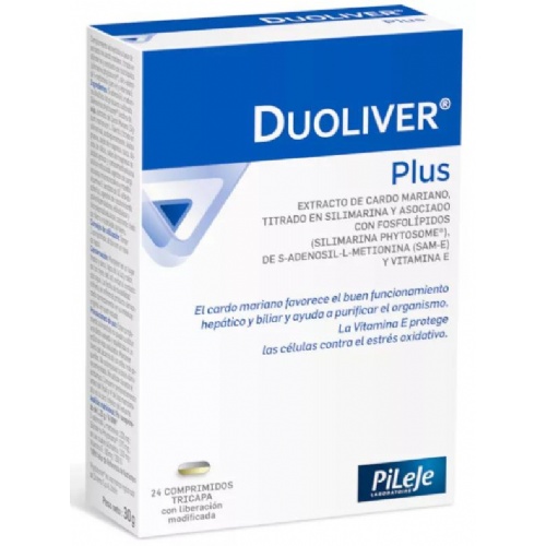 Duoliver plus pileje (24 comprimidos)