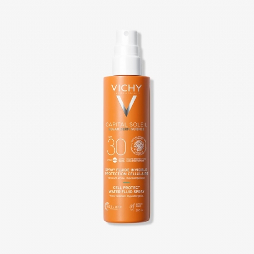 Capital soleil cell protect water fluid spf 30 spray (1 envase 200 ml)