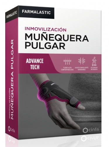 Muñequera pulgar - farmalastic advance tech (1 unidad talla 1)14-18cm muñeca