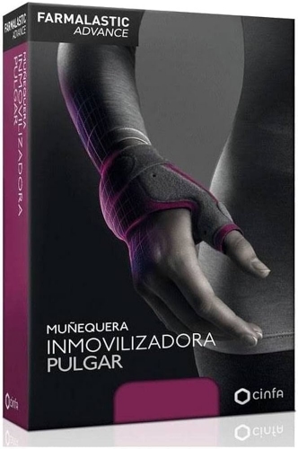 Muñequera pulgar - farmalastic compression tech (1 unidad talla grande/extragrande)