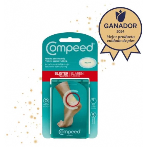 Compeed ampollas - hidrocoloide (talla mediana 5 unidades)