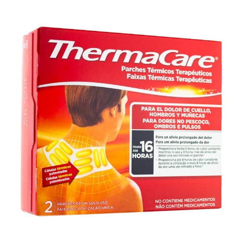 Thermacare parche cuello hombro 2 unidades