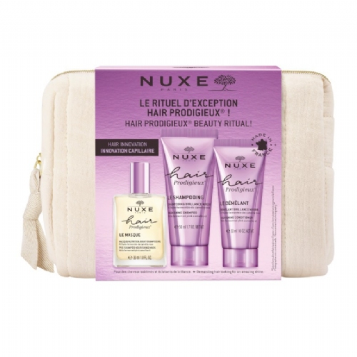 Nuxe kit viaje el ritual excepcional hair prodigieux