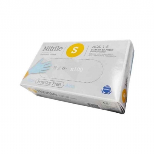 Guantes nitrilo rubberex talla S (100 unidades)