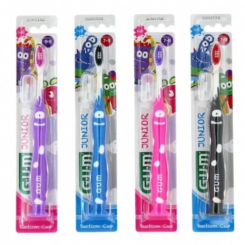 Cepillo dental junior - gum 902 (1 unidad monstruos)