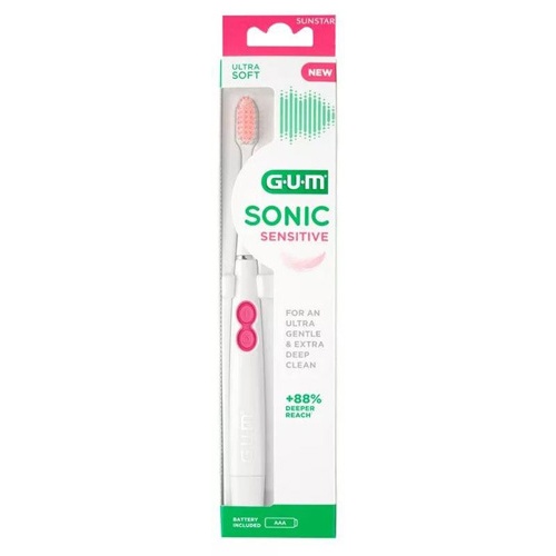 Cepillo dental a pilas - gum sensivital sonic (1 unidad)