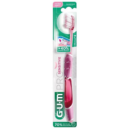Cepillo dental adulto - gum pro sensitive compact (1 unidad super soft)