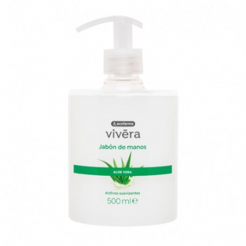 Acofarma vivera jabon de manos aloe vera (1 envase 500 ml)