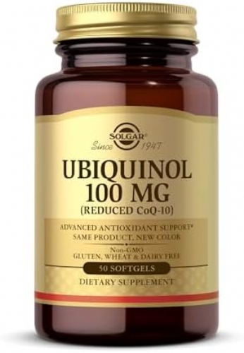 Solgar ubiquinol 100 mg 50 caps