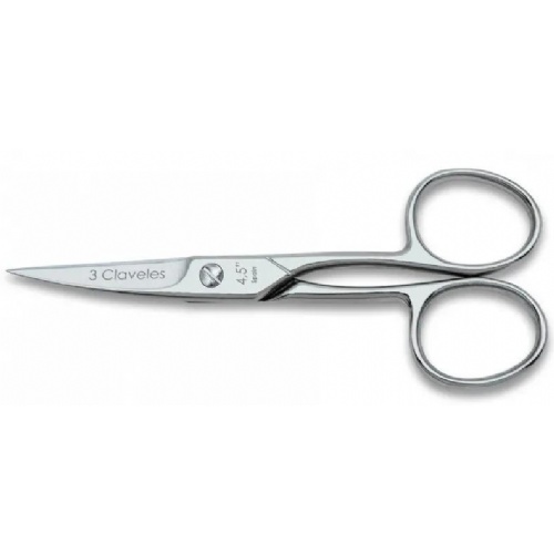 3 claveles tijera unas curva 80017