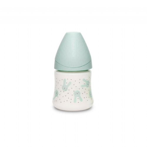 Biberon tetina fisiologica silicona - premium bonhomia (1 unidad 150 ml talla s)