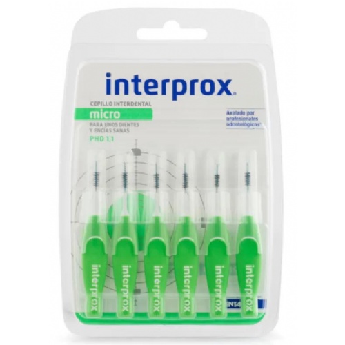 Cepillo espacio interproximal interprox micro 6 u