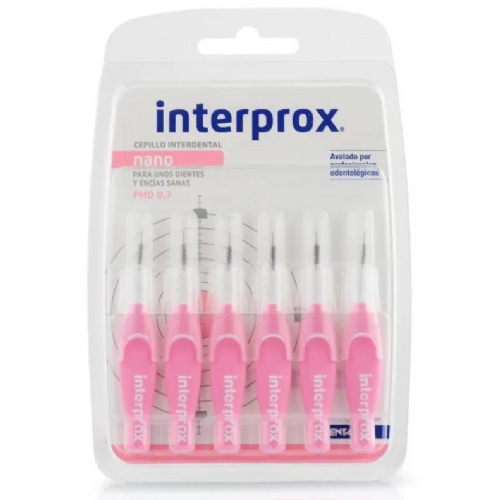 Cepillo interproximal interprox nano 6 cepillos