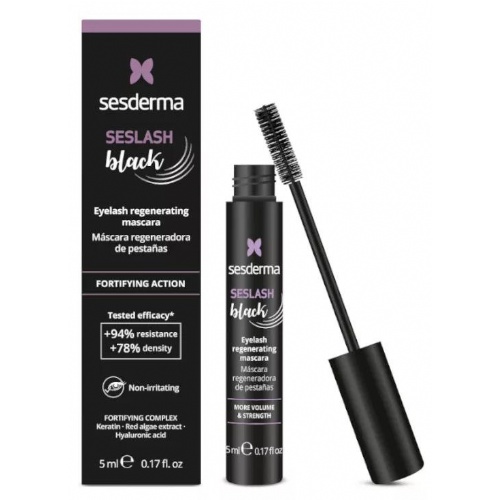 Seslash black mascara regeneradora de pestañas (1 envase 5 ml)