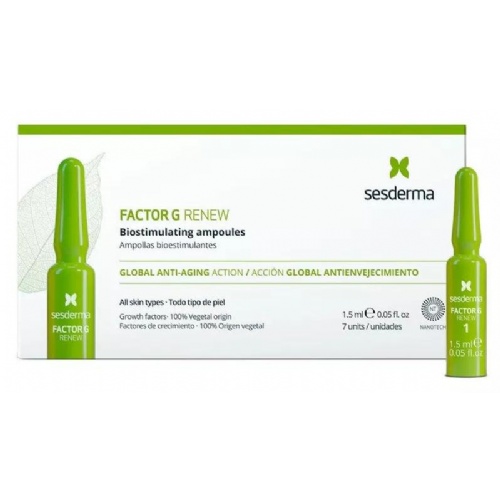Sesderma Factor g renew ampollas biostimulantes (7 ampollas 1,5 ml)