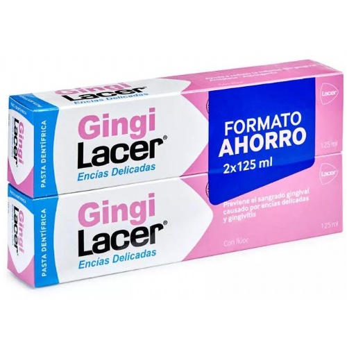 Gingilacer duplo pasta 2x125 ml