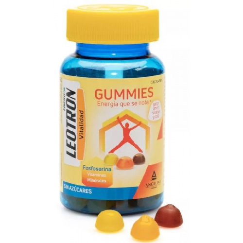 Leotron guummies 60 unidades de caramelos de goma masticables