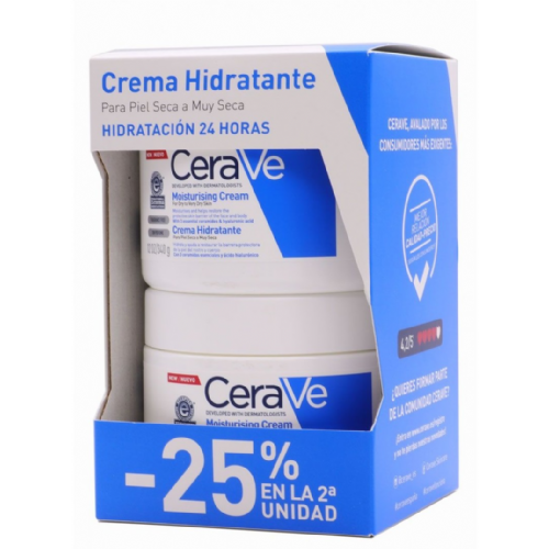 Cerave duplo crema hidratante 340 g