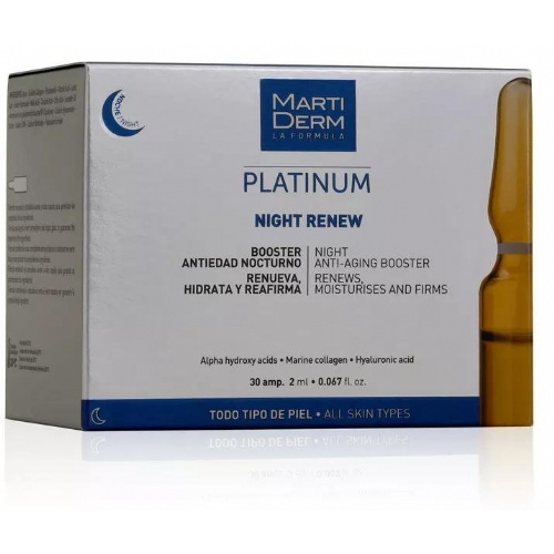 Martiderm night renew  30 ampollas 2 ml