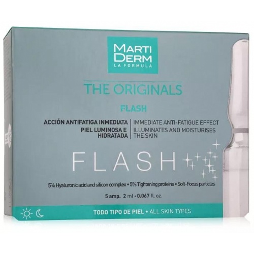 Martiderm flash ampollas  5 ampollas 2 ml