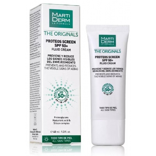 Martiderm proteos screen spf50+ fluid cream  1 envase 40 ml