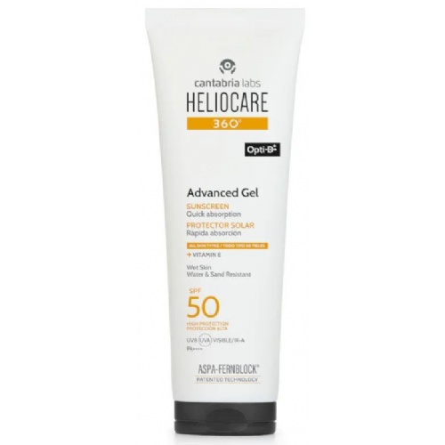 Heliocare 360 advanced gel protector solar spf 50  1 tubo 250 ml