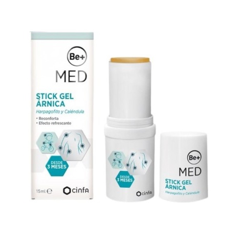 Be+ med stick gel arnica  1 envase 15 ml
