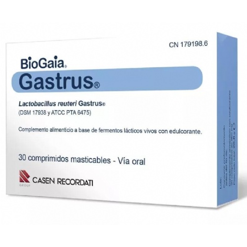 Gastrus (30 comprimidos masticables sabor mandarina)