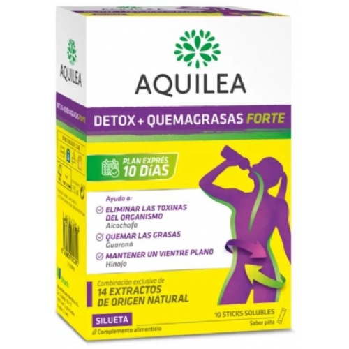 Aquilea detox (10 sticks 15 ml sabor piña)