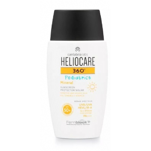 Heliocare 360º spf 50+ pediatrics mineral - protector solar piel sensible y atopica (1 envase 50 ml)