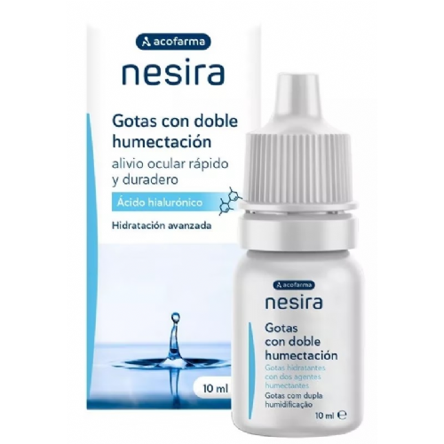 Acofarma nesira gotas con doble humectacion ah (1 envase 10 ml)