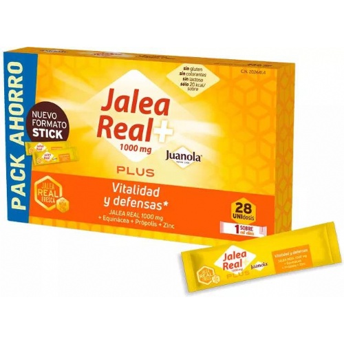 Juanola jalea real plus (28 sobres 10 ml)